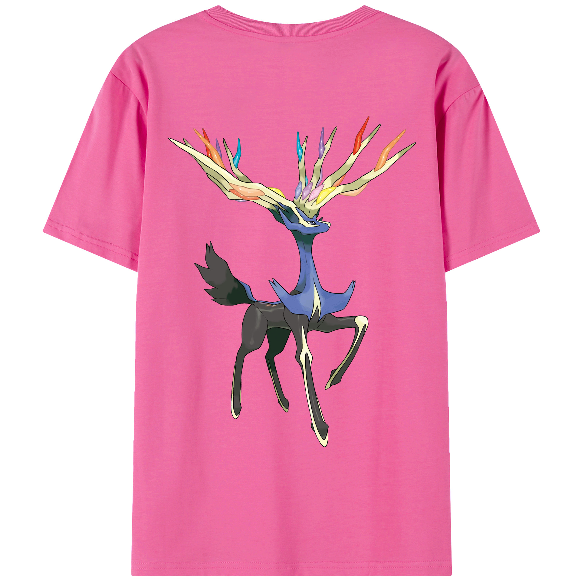 （画像用） ポケットモンスター Pokémon レディース半袖Tシャツ(バックプリント)
